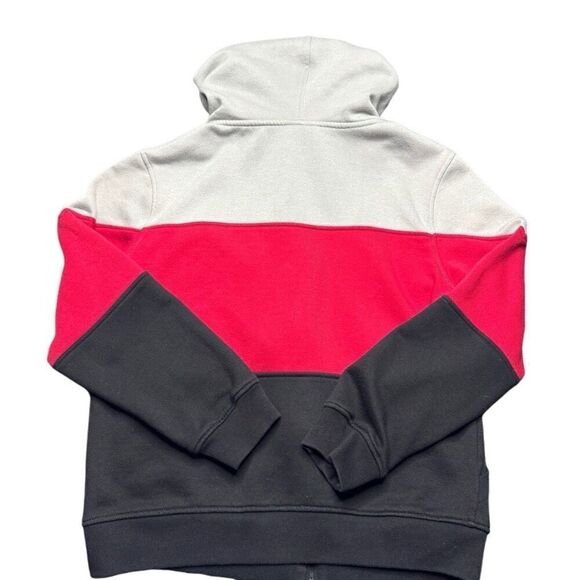 Vintage Tapout Full Zip Hoodie Mens M Red Black Y2K MMA - Picture 3 of 12